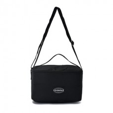 Lunchera Termica Negra 14x22x15cm Goodpak