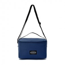 Lunchera Termica Azul Marino 14x22x15cm Goodpak