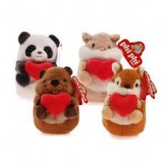 Peluche Animalitos Con Corazon 15cm