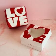 Caja Con Visor 20x10 San Valentin