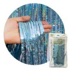 Cortina Metalizada Holografica