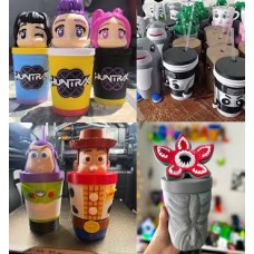 Vaso  Personajes 3d
