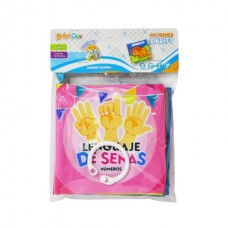 Libro Didactico De Tela Para Bebes Numeros