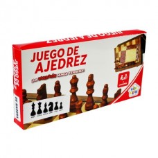 Juego De Ajedrez De Madera Magnetico 30x15cm