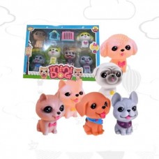 Set Mini Mascotas Con Accesorios Mini Dog