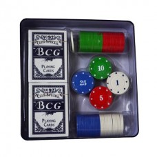 Set De Poker 100 Fichas E Lata