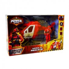 Set Helicoptero Y Bombero