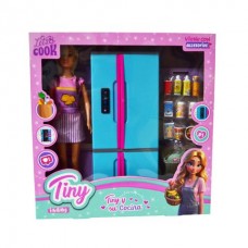 Muneca Tiny Y Su Cocina Con Accesorios