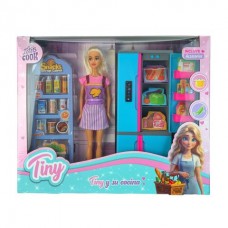 Muneca Tiny Y Su Cocina Con Accesorios