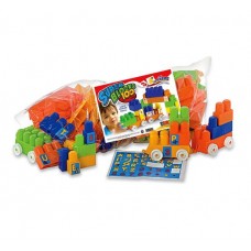 Bolso C/ Blocks Didacticos 100 Piezas