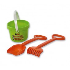 Balde Grande. Pala Y Rastrillo Mediano