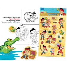 Figuras Magneticas Con Laminas Para Colorear. Tamano  34x20